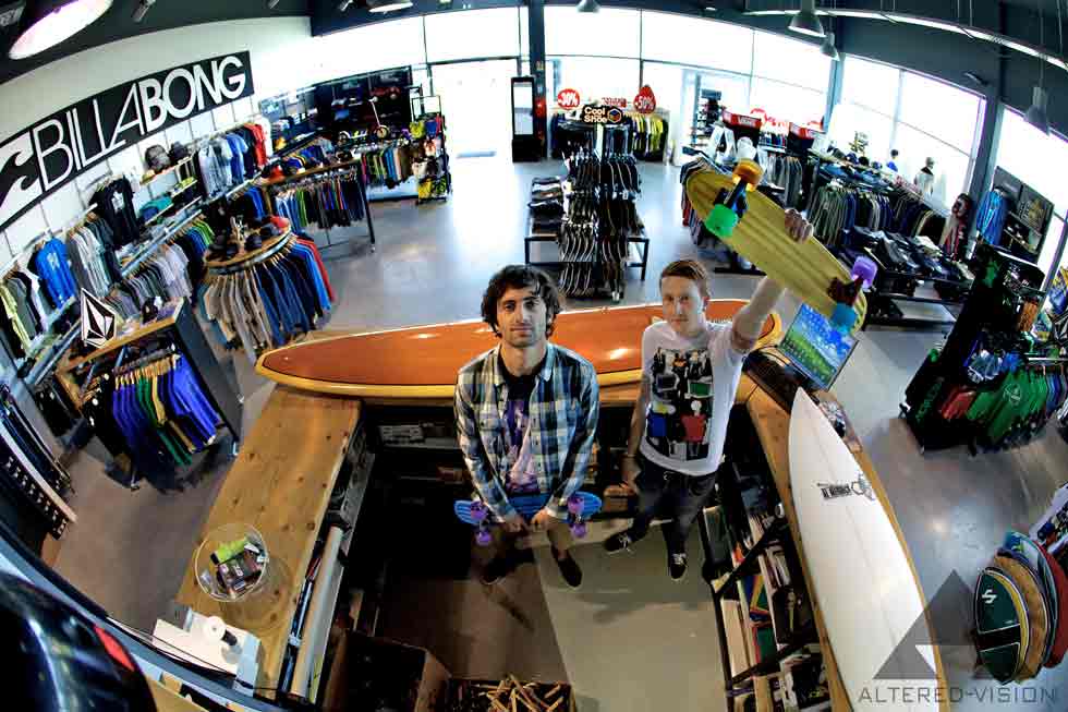 Équipe Evasion Proshop, espace vente Lorient